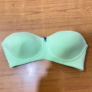 Zivame sea green underwired bra 32, light padded