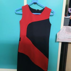 Colorblock Mini Dress