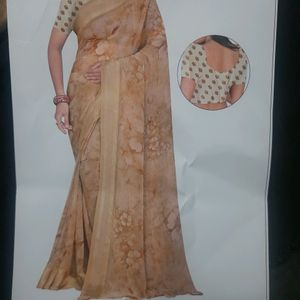 Pure Shifon Saree