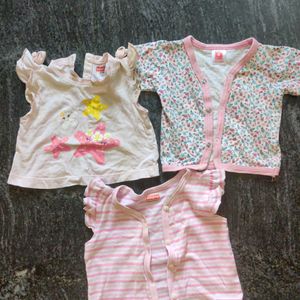 Baby Girls Tshirts 3-6M