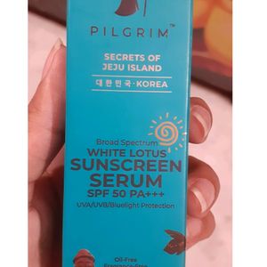 PILGRIM SUNSCREEN SERUM SPF 50 (TOTALLY NEW)