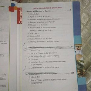 Accountant And Business Study Book Class 11