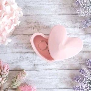 Minimal Heart Trinket Box 🌷