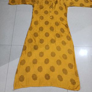 Freash Yellow Gold Colour Kurta