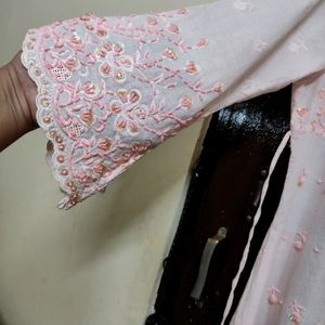 Handwork (Ari Work) Chikankari Cotton Kurta