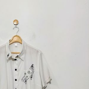 Cotton Embroidery Shirt