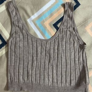 H&M Rib Knit Crop Top