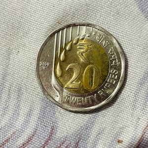 Lucky Year 2020 Rs 20 Coin