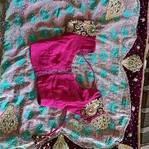 Stone Work Saree