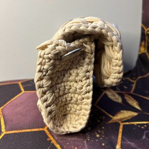 Crochet purse