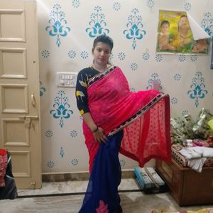 New Saree One Time Used