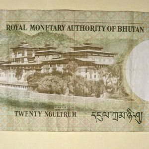 Bhutan 🇧🇹 Currency 20, 10 NGULTRUM