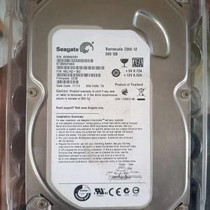 Seagate 500gb hdd sata