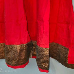 Red Anarkali