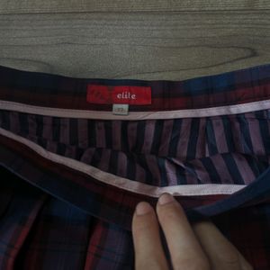 Korean Check Imported Skirt