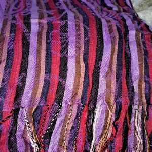 Woollen Multi Color Stole