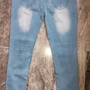 Ribbed Skinny jeans for women