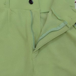 Regular Fit Green Trousers