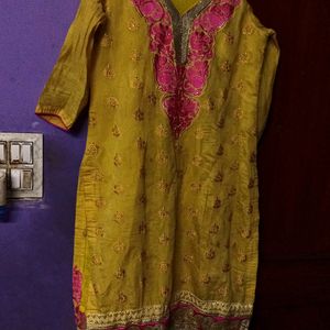 Kurti With Work