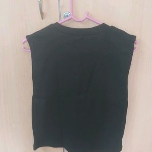 Black Crop Top