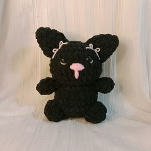 Black Kitten Plushie