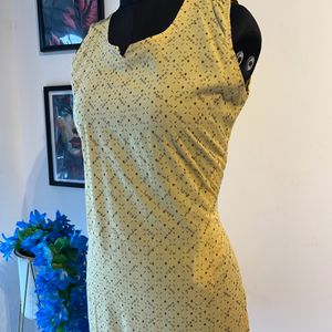 Short Sleeveless Kurti