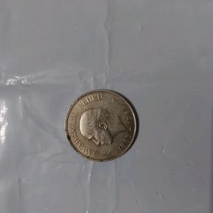 JAWAHARLAL NEHRU 1 RS RARE COINS