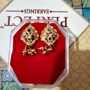 Gold Jhumka Pack Of 2