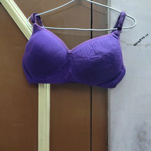 Purple Padded Bra