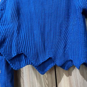 Primark blue Cropped Sweater