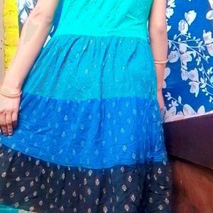 Malti colour.Frock Type Kurti