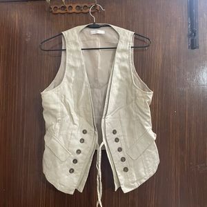 Beige Vest