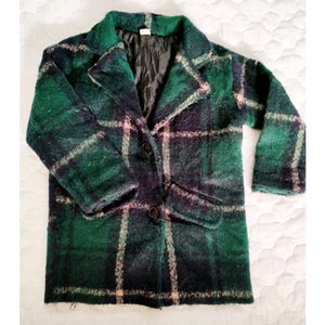 Sale❗Green Checked Coat