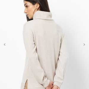 High Neck Knitted Pullover