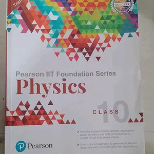 Pearson Physics Book Class 10 IIT Foundation
