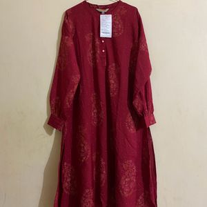 High-Low Kurta With Trousers For Women