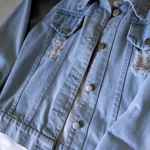 Denim Jacket For Active Wear