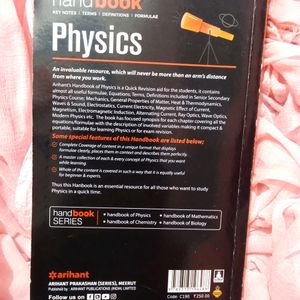 Physics Handbook