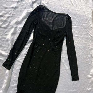 Brand New (Urbanic)  Black Glittery Party Dress