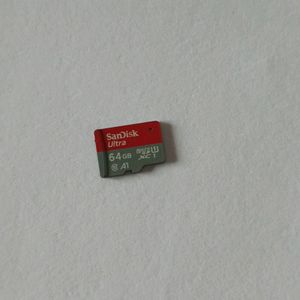 SANDISK 64 GB MINI MEMORY CARD FOR PHONE AND TAB