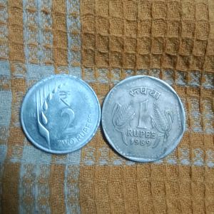 🔥Rs 1 Coin 2 Rupee Coi