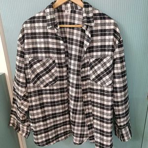 Oversized Check Shirt For Women