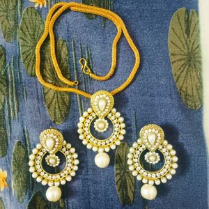 Combo Of Traditional Necklace Set And Earings