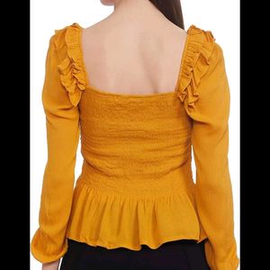 Mustard Yellow Top