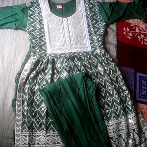 Havey Work Kurta With Palzo Set