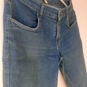 Bare Denim Women Solid Blue Jeans