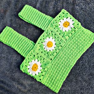 Handmade Daisy Crop Top Last Offer