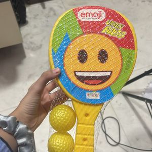 Plastic Tennis With Balls