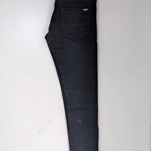 Men's Black Slim Fit Jeans (32)