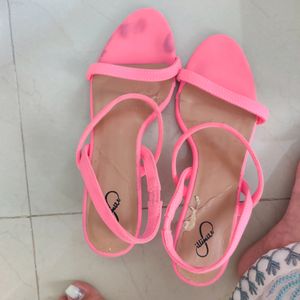 Pink Pointed Heels